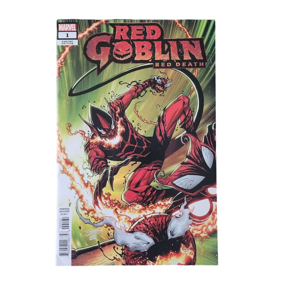 Marvel Red Goblin Red Death #1 2019 Variant Comic Book Collector Bagged Boarded